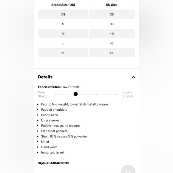 NWT Sabina Musayev Equinox Mini Dress Sky Blue Size Small - Picture 11 of 11